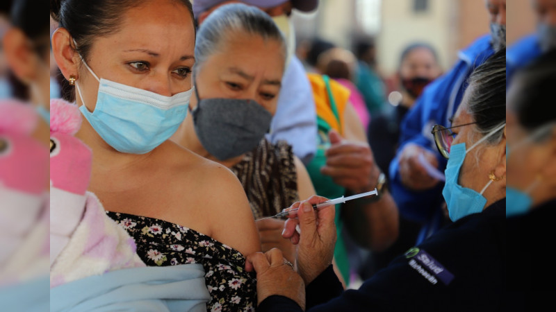 Aplicadas más de 600 mil dosis contra la influenza en Michoacán 