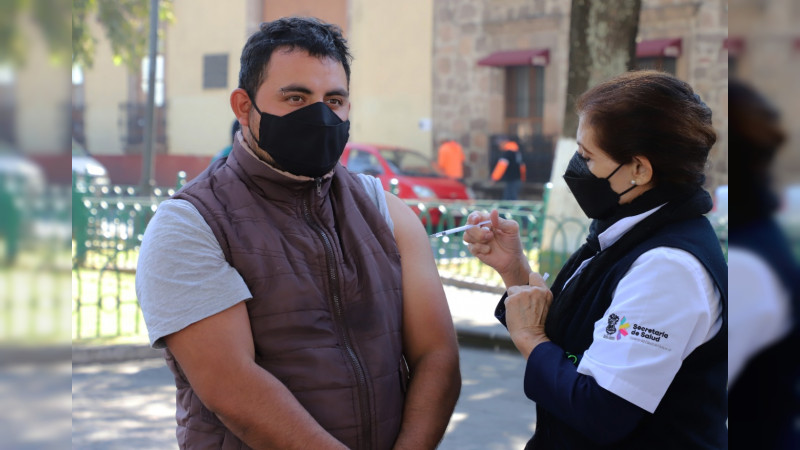 Aplicadas más de 600 mil dosis contra la influenza en Michoacán 