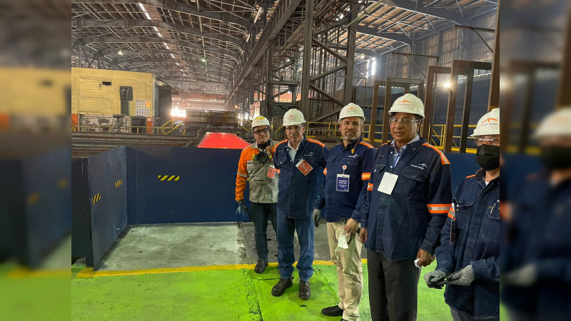 Inician producción de acero laminado de ArcelorMittal en Lázaro, Cárdenas 