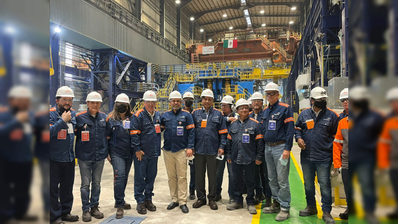 Inician producción de acero laminado de ArcelorMittal en Lázaro, Cárdenas 