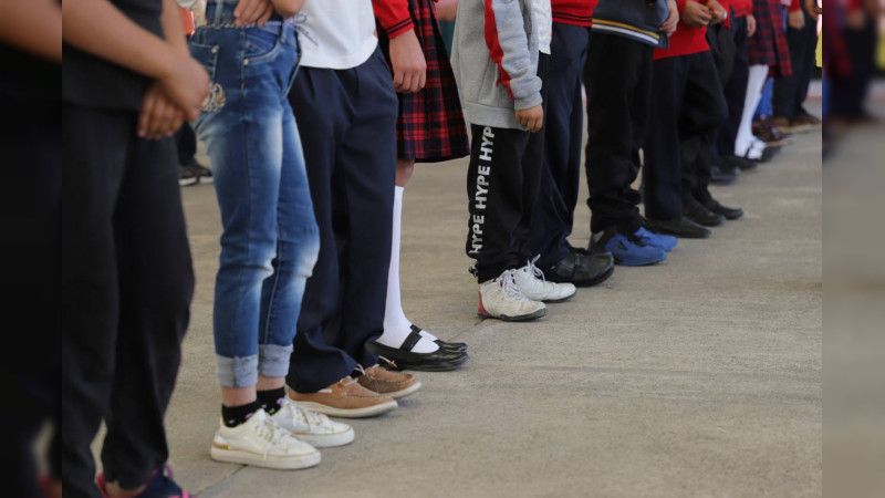 Entregará Gobierno de Morelia zapatos escolares a niñas y niños de educación básica 