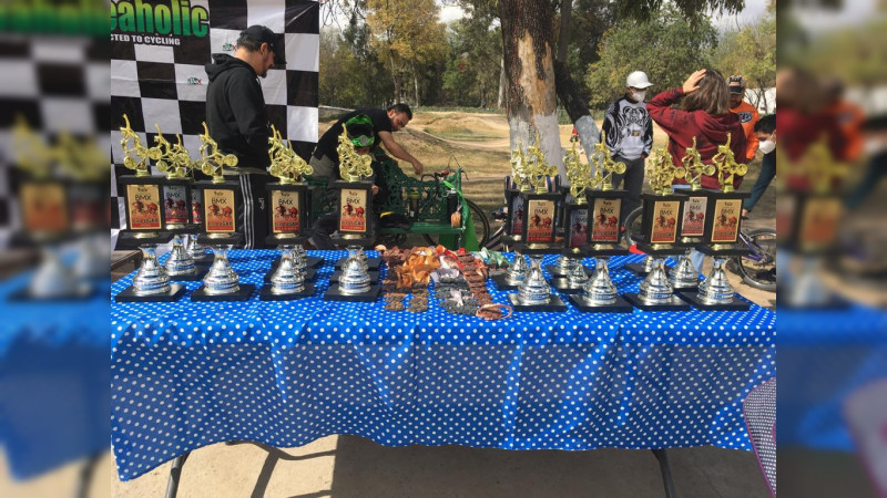 Culmina IMCUFIDE con Serial de BMX Otoño 2021 en Morelia