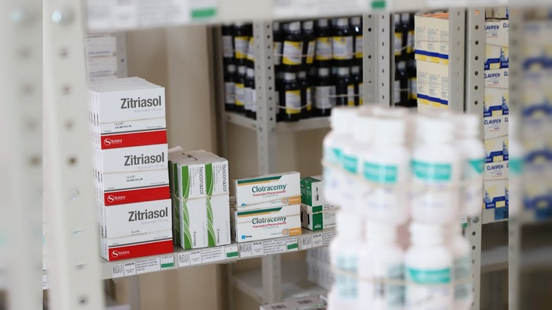 En Michoacán; unidades médicas de primer y segundo nivel, por arriba de la media nacional en abasto de medicamentos