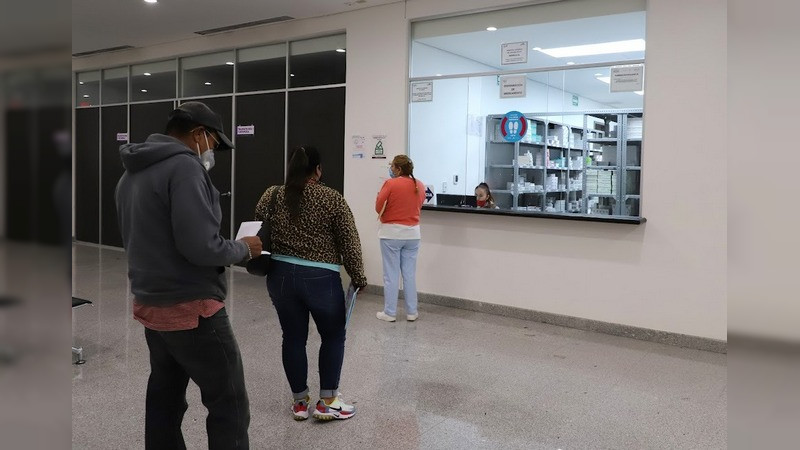 En Michoacán; unidades médicas de primer y segundo nivel, por arriba de la media nacional en abasto de medicamentos