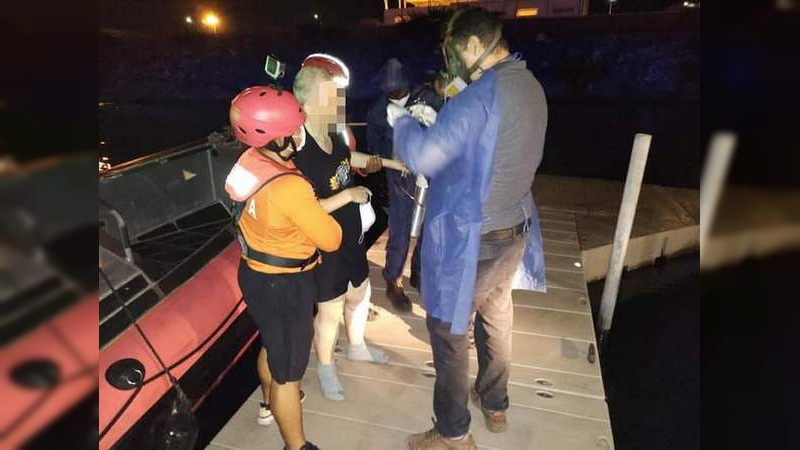 La Secretaría de Marina realizó evacuación médica a tripulante de un buque mercante, en Lázaro, Cárdenas, Michoacán