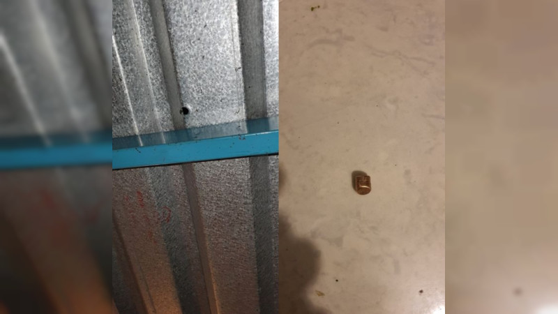 Bala perdida perfora techo de casa en Uruapan, en medio de festejos ...