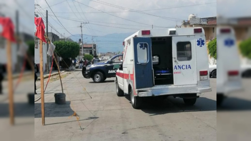 Balean a un hombre en Zitácuaro 