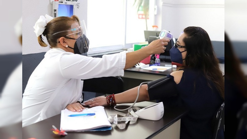 Secretaría de Salud de Michoacán, registró un total de 3 millones de consultas durante el 2021 