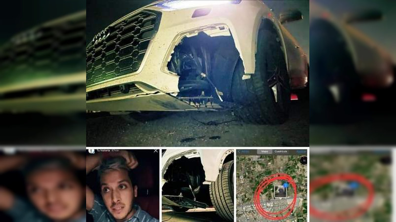 Intentan asaltar al Youtuber Alex Tienda en la autopista Salamanca-Querétaro, a la altura de Celaya 