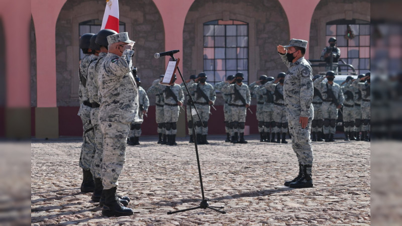 Nuevo coordinador de la Guardia Nacional en Michoacán, Gregorio Francisco López Carreño 