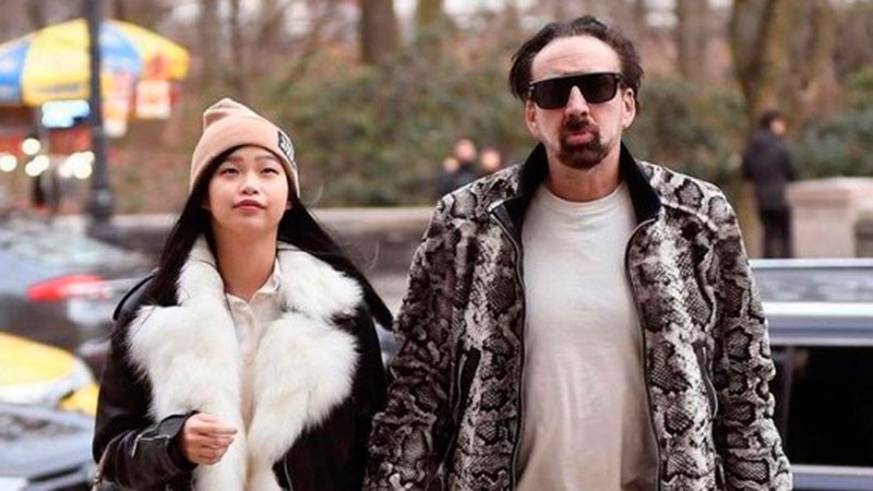 Sorprende Nicolas Cage al confirmar que será padre junto a su quinta esposa 