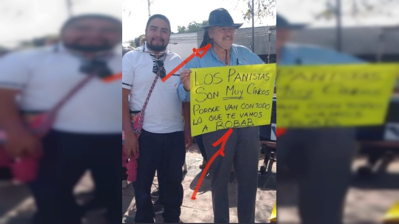 Delegado de Segob “cubre” manifestación contra reemplacamiento en Querétaro
