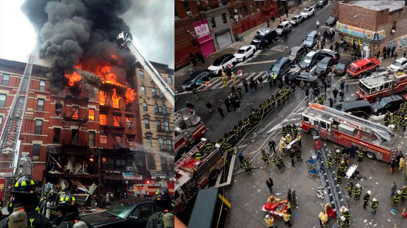 Devastador incendio en el Bronx deja 19 muertos entre ellos 9 menores 