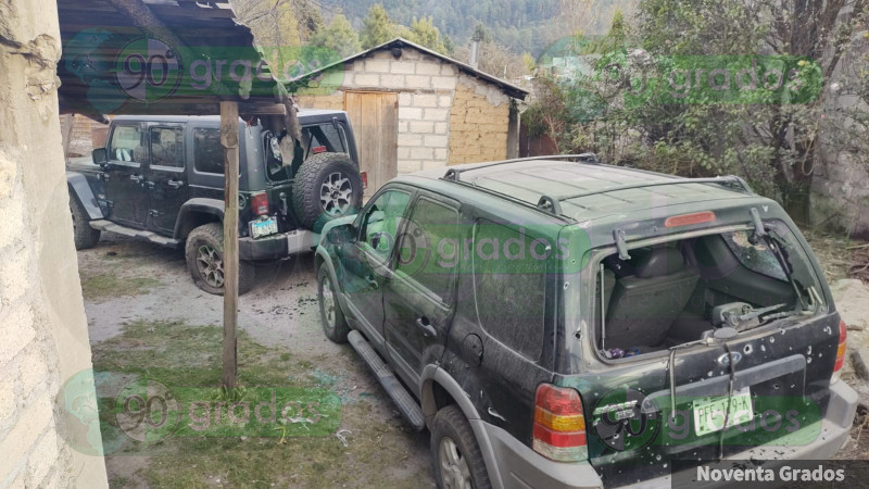 Se registra fuerte enfrentamiento en Hidalgo, Michoacán 