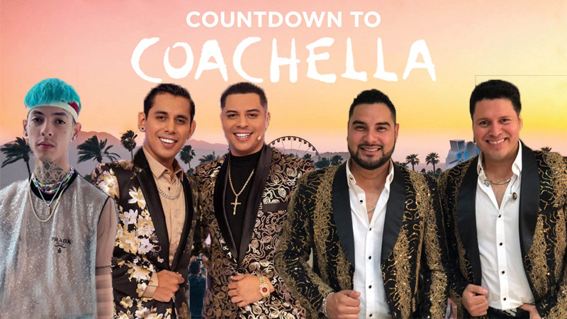 Grupo Firme, Banda MS, Natanael Cano y Ed Maverick presentes en lineup de Coachella   
