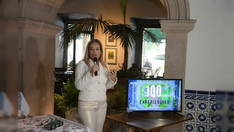 Sectur presenta "100 experiencias turísticas"; promocionará actividades, eventos y cultura de Morelia 