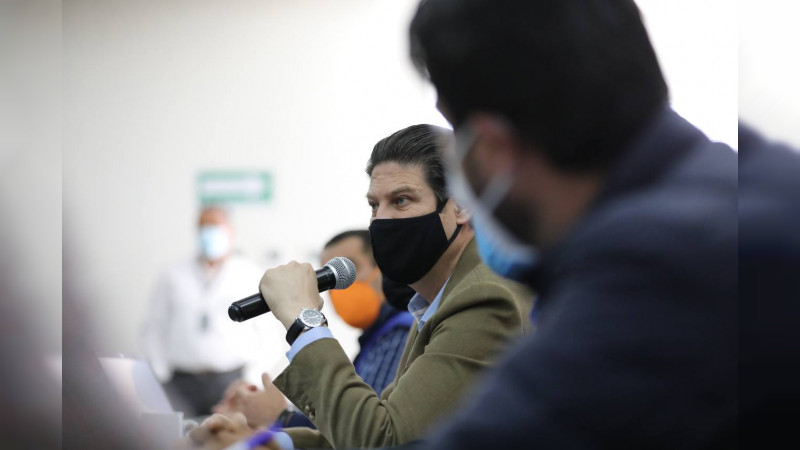Refrenda ayuntamiento de Morelia trabajo conjunto para frenar Covid-19 