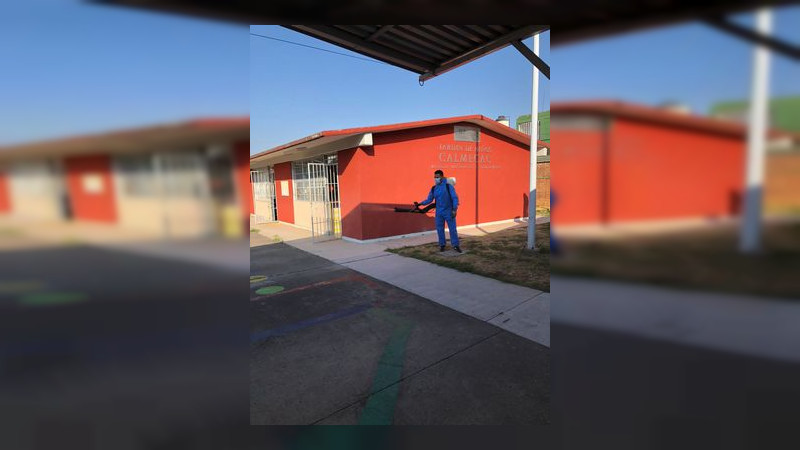 Ayuntamiento de Morelia, Michoacán, mantiene fumigaciones contra el mosquito portador del dengue