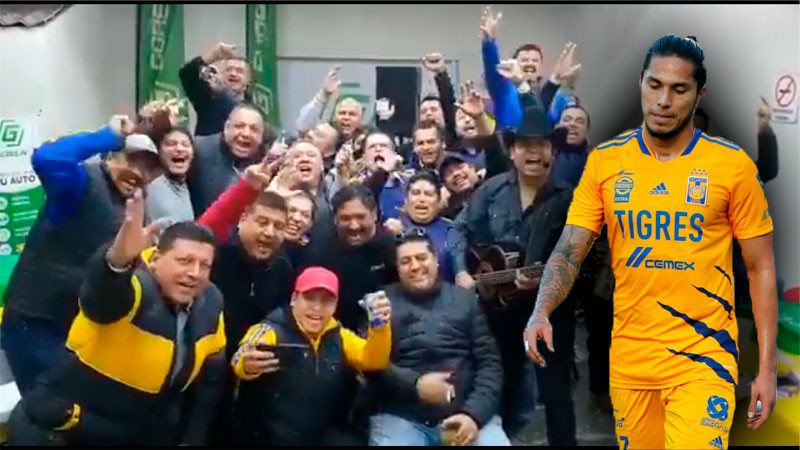 Aficionados del Tigres dedican incómoda canción a Carlos Salcedo 