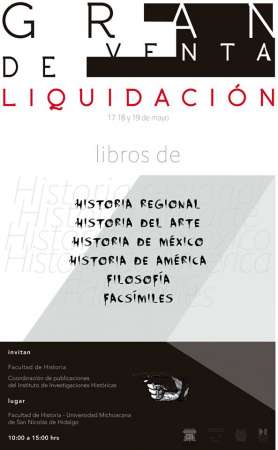 Anuncian remate de publicaciones producto de la investigación histórica en la UMSNH 