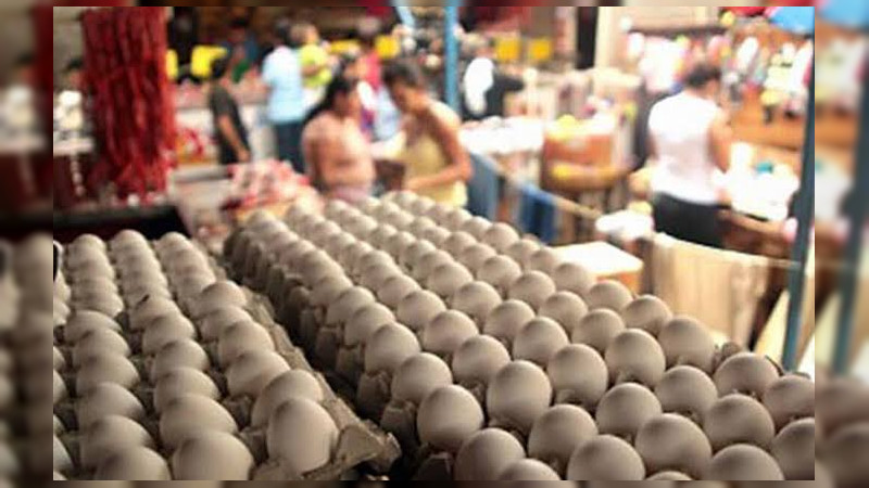  Al igual que el limón, el huevo aumenta su precio se vende en más de 50 pesos 