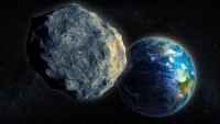 Rusia publica imágenes de enorme asteroide que se aproximó a la Tierra