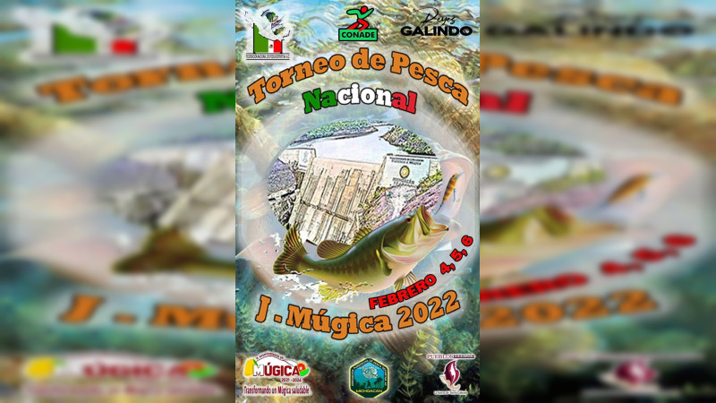 Invitan Reyes Galindo y Sectur a Primer Torneo de Pesca Nacional en la presa J. Múgica