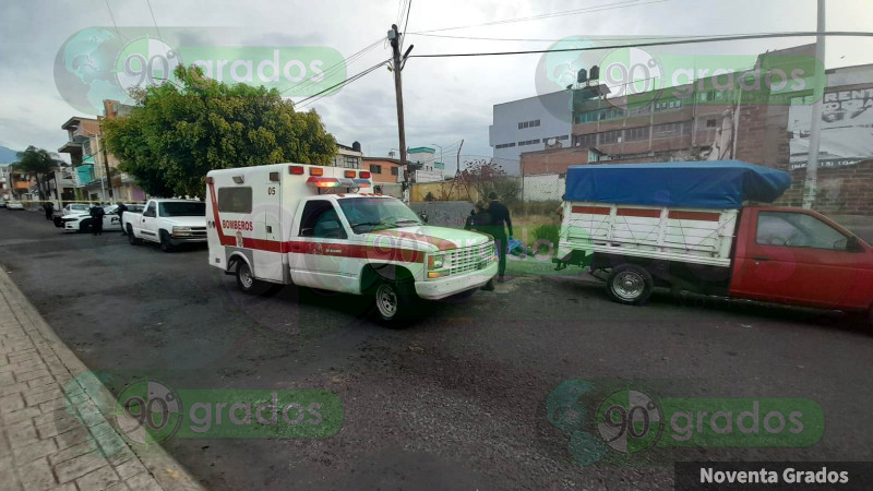 Asesinan a balazos a un hombre en el centro de Zitácuaro 