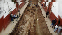 Interviene INAH en obra de Calle Ahumada de Pátzcuaro, tras posible hallazgo de vestigios Arqueológicos