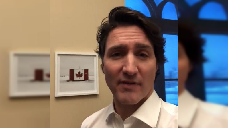 Primer Ministro de Canadá, Justin Trudeau, se encuentra en aislamiento por contacto con una persona positiva a Covid-19 