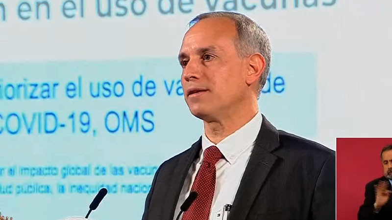 Vacunación para niños no es de alta prioridad, riesgo de Covid-19 es bajo: López-Gatell 