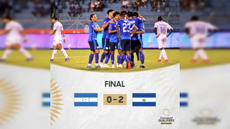 Cae Honduras por 2 a 0 con El Salvador 