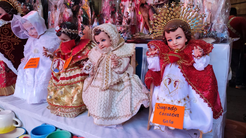 En declive la tradición de vestir al niño Dios en Morelia: comerciante En declive la tradición de vestir al niño Dios en Morelia: comerciante
