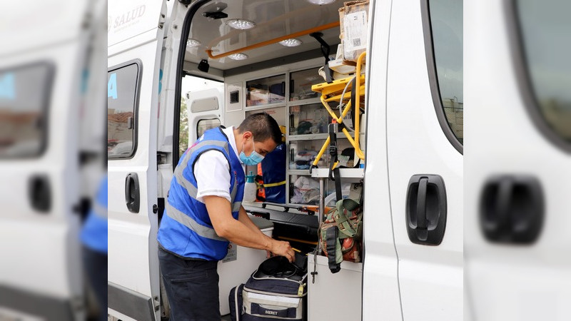 Más de 3 mil servicios prehospitalarios a realizado el CRUM 