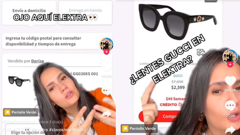 Lentes gucci elektra 2025