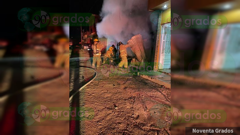 Incendio termina con una vivienda en la colonia Revolución de la ciudad ...