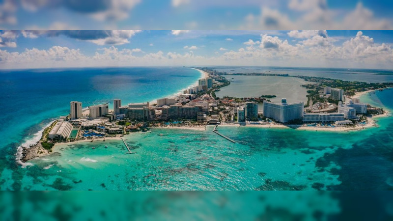 México tiene un repunte interanual de turismo del 39.9%  