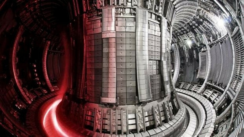 Reactor JET logra conseguir la mayor cantidad de energía, con un reactor de fusión  