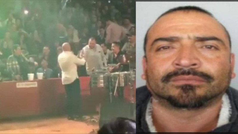 Exhiben al “Michoacano”, rescatado con autos bomba de penal de Tula, en concierto de Lupillo Rivera con otros criminales 