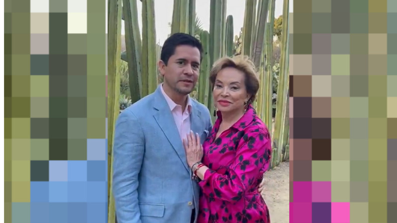 Elba Esther y su novio se casan en Oaxaca y graban video 