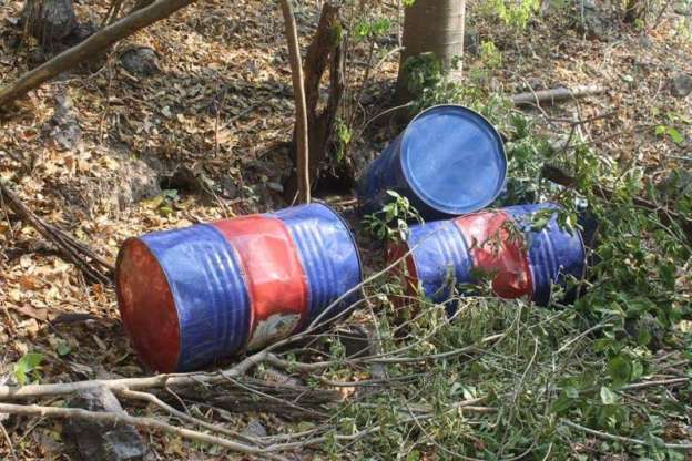 Localizan y destruyen narcolaboratorio en Aguililla, Michoacán - Foto 7 