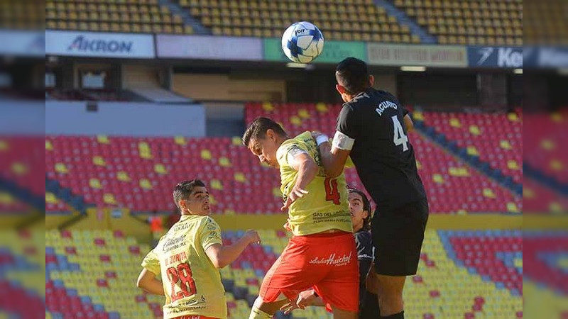 El Atlético Morelia goleó al Cancún de Vilar y ascendió transitoriamente al tercer lugar 
