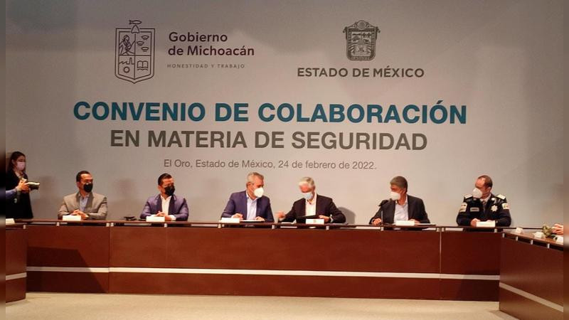 Gobiernos de EdoMéx y Michoacán firman convenio de colaboración en ...
