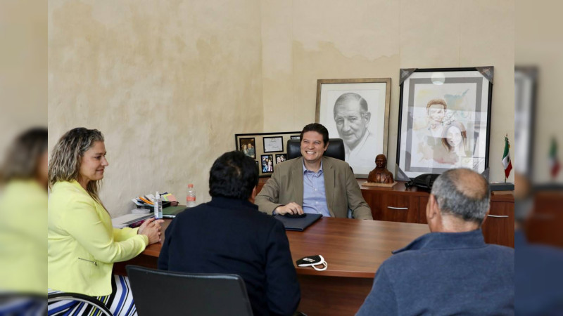 Da Alfonso Martínez bienvenida a evento deportivo de talla internacional a Morelia