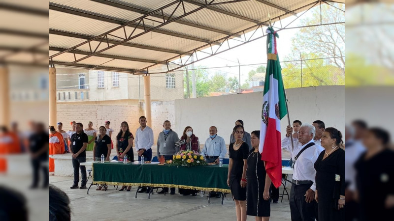 INEA Michoacán realizó entrega de certificados a habitantes de Villachuato, Municipio de Puruándiro 