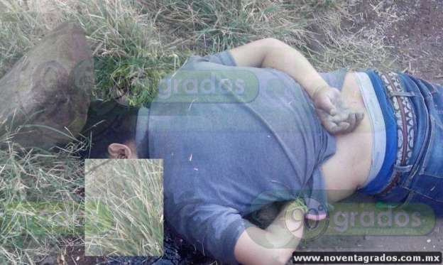 Muere lapidado hombre en Buenavista, Michoacán 