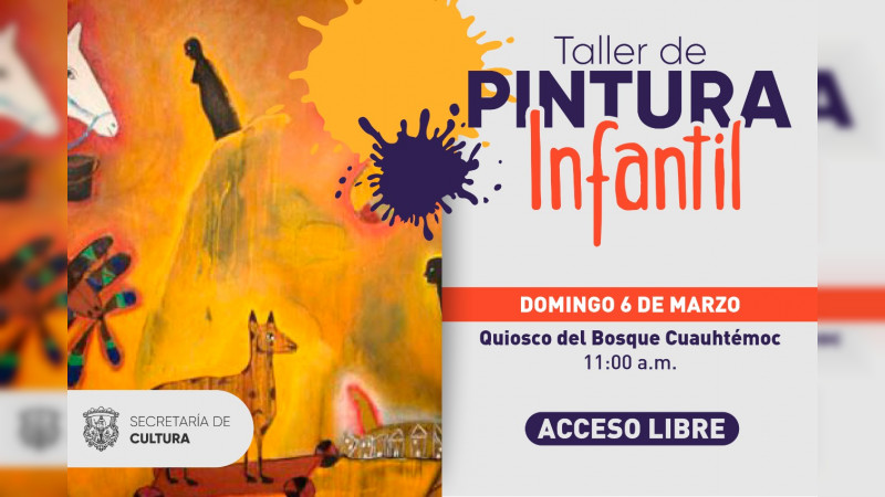 Habrá Callejoneada y Taller de pintura, este fin de semana en Morelia