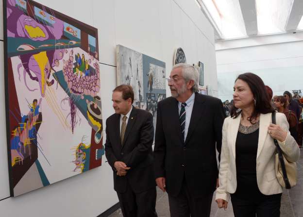Bienal de Artes Visuales 2016 confirma a la UNAM como una institución creadora: Enrique Graue 