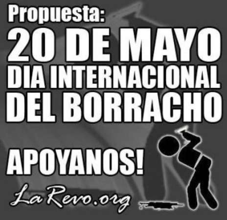 Usuarios de redes sociales celebran el "Día internacional del borracho" 