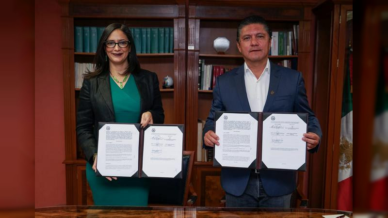 Concretan la UMSNH y el ICTI convenio institucional de colaboración 